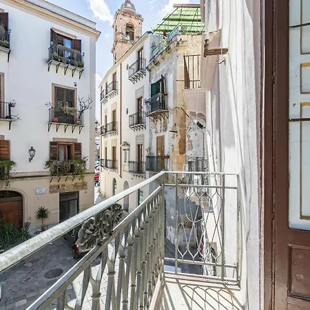 Apartment Piazza Pretoria & Quattro Canti Roomy Flats With Balconies